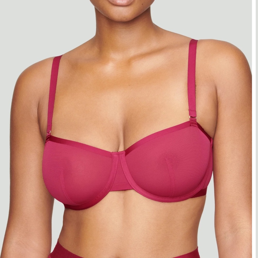 The CUUP, balconette mesh bra